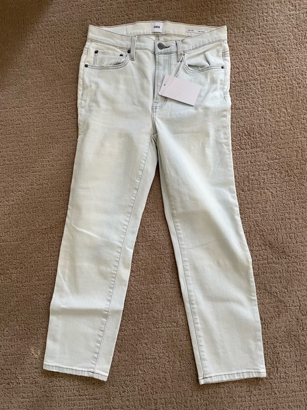 Edwin Women's Light Straight Leg Jeans